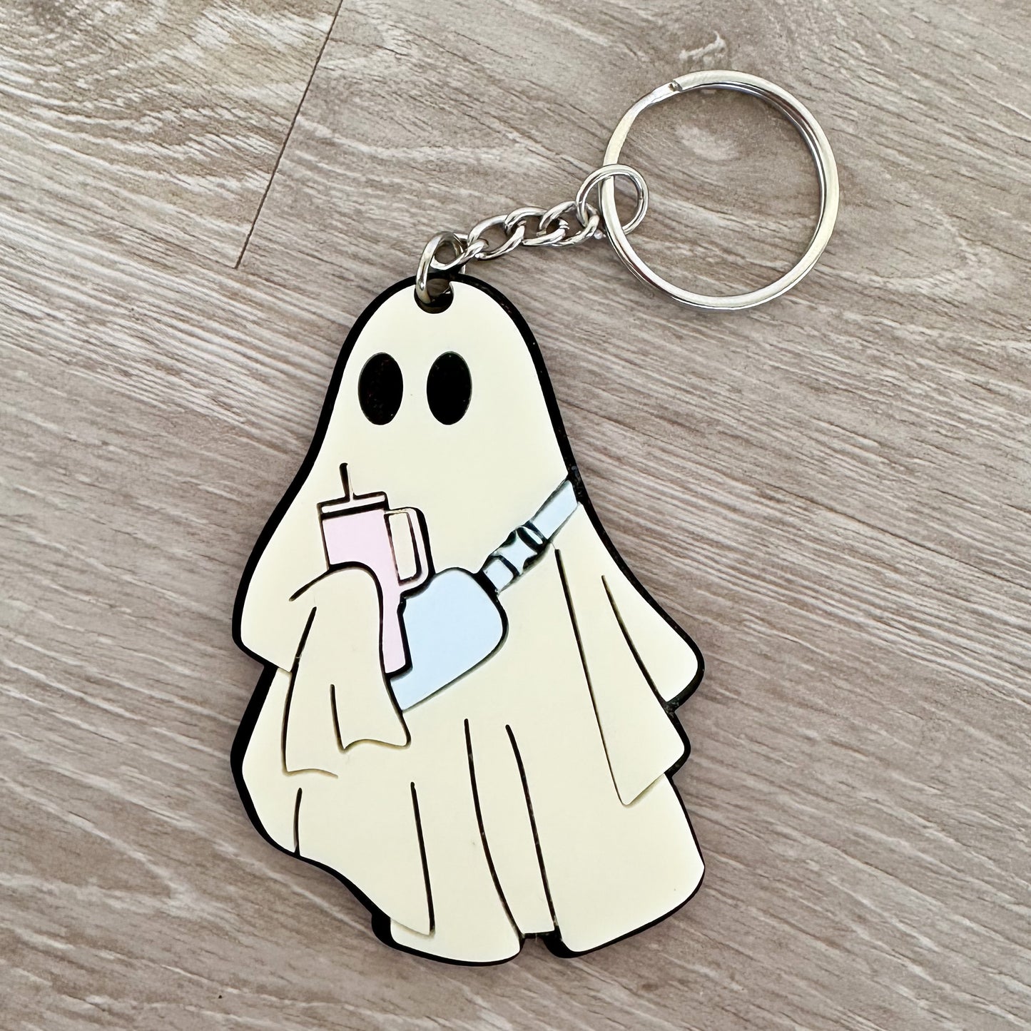 Fran your Basic Ghost Ghoulfran Keychain