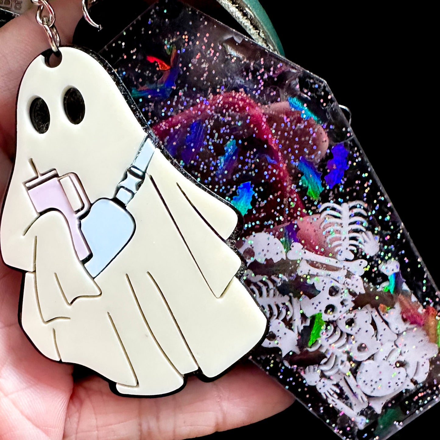 Fran your Basic Ghost Ghoulfran Keychain